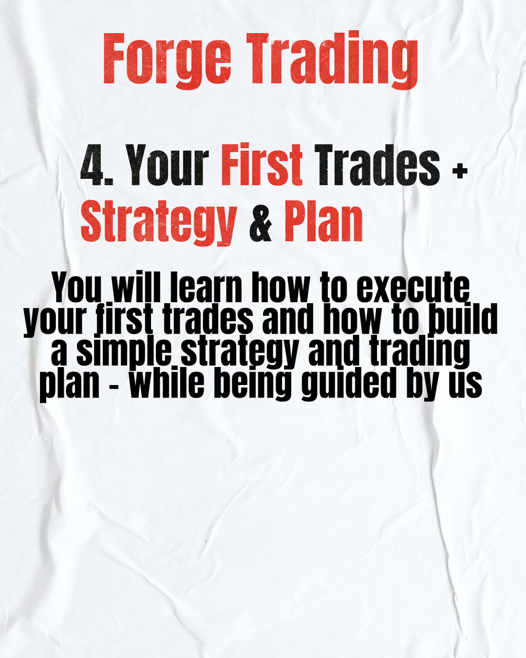 Forge Trading: The Fundamentals Course